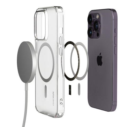 Cover Opaca Antiurto TPU+PC con MagSafe per iPhone 14 Pro - UltraFlex PRO MAT®