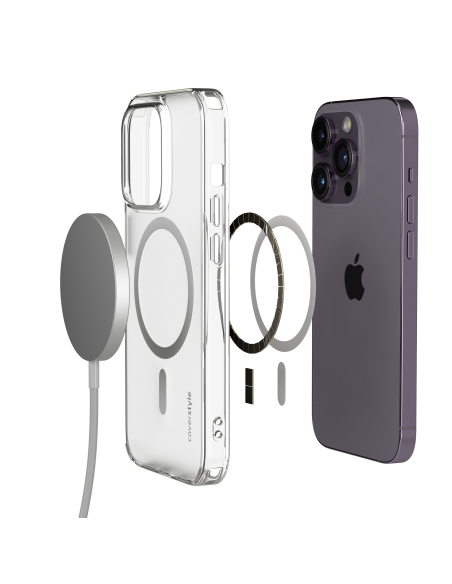 Cover Opaca Antiurto TPU+PC con MagSafe per iPhone 14 Pro Max - UltraFlex PRO MAT®