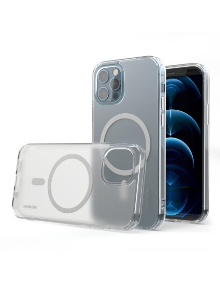 Cover Opaca Antiurto TPU+PC con MagSafe per iPhone 12 Pro Max - UltraFlex PRO MAT®