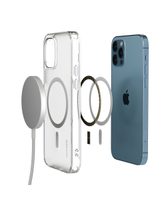 Cover Opaca Antiurto TPU+PC con MagSafe per iPhone 12 Pro Max - UltraFlex PRO MAT® 2