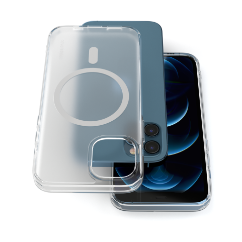 Cover Opaca Antiurto TPU+PC con MagSafe per iPhone 12 Pro Max - UltraFlex PRO MAT®