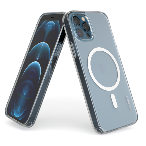 Cover Opaca Antiurto TPU+PC con MagSafe per iPhone 12 Pro Max - UltraFlex PRO MAT®