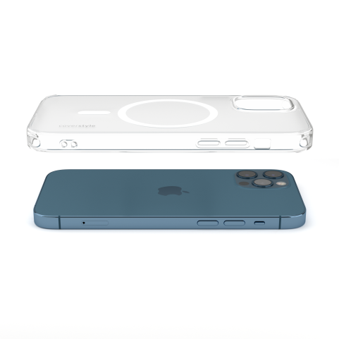 Cover Opaca Antiurto TPU+PC con MagSafe per iPhone 12 Pro Max - UltraFlex PRO MAT®