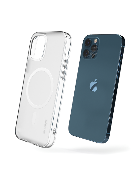 Cover Opaca Antiurto TPU+PC con MagSafe per iPhone 12 Pro Max - UltraFlex PRO MAT®