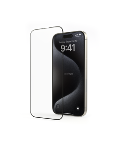 2x Pellicola in Vetro Temperato 3D per iPhone 15 Pro (6.1") - Kit 2 Pezzi - HyperGlass 3D® 2