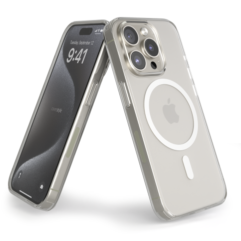 Cover Opaca Antiurto TPU+PC con MagSafe per iPhone 15 Pro Max - UltraFlex PRO MAT®