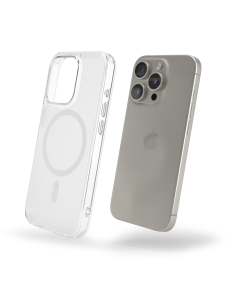 Cover Opaca Antiurto TPU+PC con MagSafe per iPhone 15 Pro Max - UltraFlex PRO MAT®