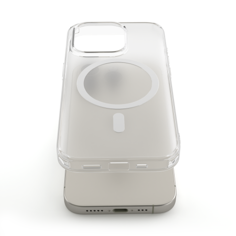 Cover Opaca Antiurto TPU+PC con MagSafe per iPhone 15 Pro Max - UltraFlex PRO MAT®