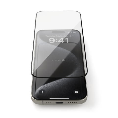 2x Pellicola in Vetro Temperato 3D per iPhone 15 Pro Max (6.7") - Kit 2 Pezzi - HyperGlass 3D®