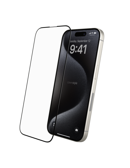 2x Pellicola in Vetro Temperato 3D per iPhone 15 Pro Max (6.7") - Kit 2 Pezzi - HyperGlass 3D®