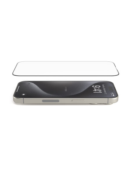 2x Pellicola in Vetro Temperato 3D per iPhone 15 Pro Max (6.7") - Kit 2 Pezzi - HyperGlass 3D®