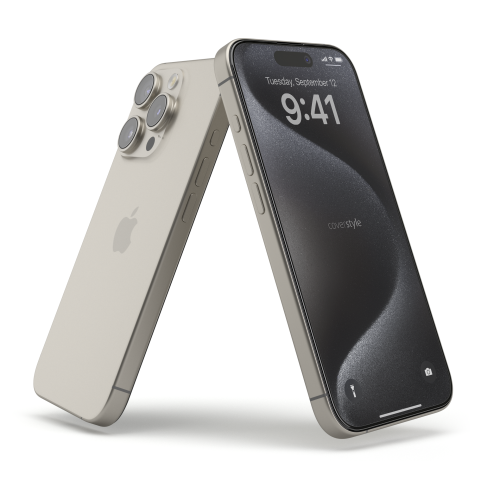 Pellicola in Vetro Temperato 3D per iPhone 15 Pro (6.1") - HyperGlass 3D®