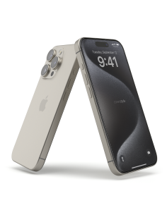 Pellicola in Vetro Temperato 3D per iPhone 15 Pro Max (6.7") - HyperGlass 3D® 2