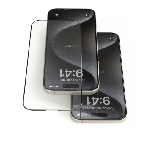 Pellicola in Vetro Temperato 3D per iPhone 15 Pro Max (6.7") - HyperGlass 3D®