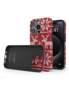 Custodia di Natale Opaca per iPhone 15 Pro Max - DesignFlex® 2